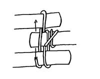 Trois tours en brelage