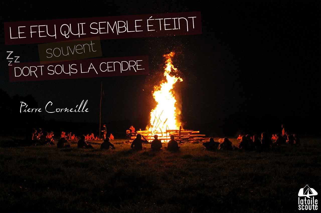 Le Feu Qui Semble Eteint Souvent Dort Sous La Cendre Latoilescoute