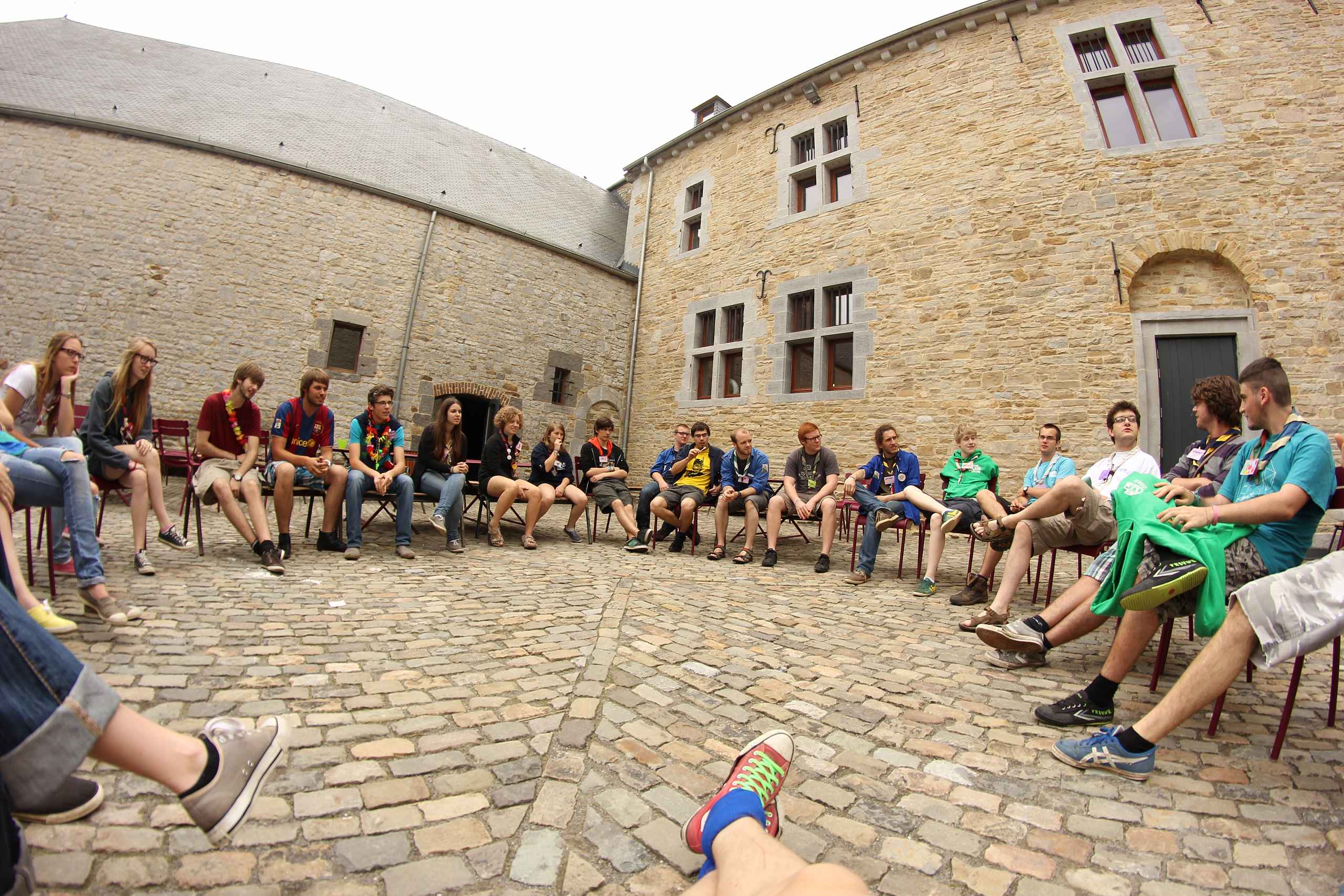 Château de Courrière — LaToileScoute