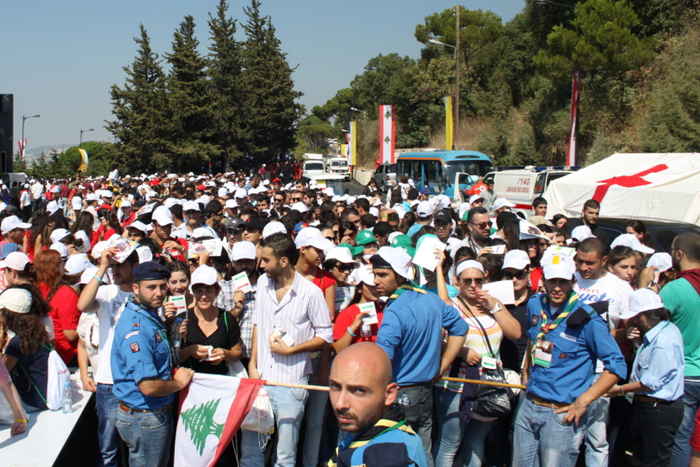 Les Scouts du Liban mobilisés pour la venue du Pape