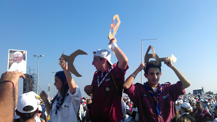 Les Scouts du Liban mobilisés pour la venue du Pape