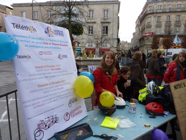 le stand d'animation