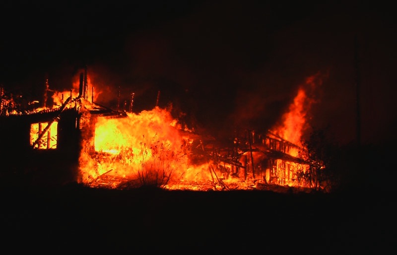 Incendie du local scout Incendie du local scout