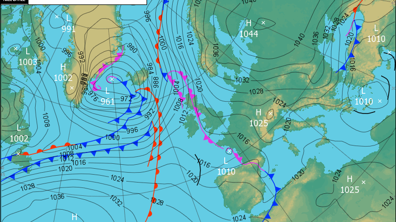 Comment lire les cartes isobariques ?