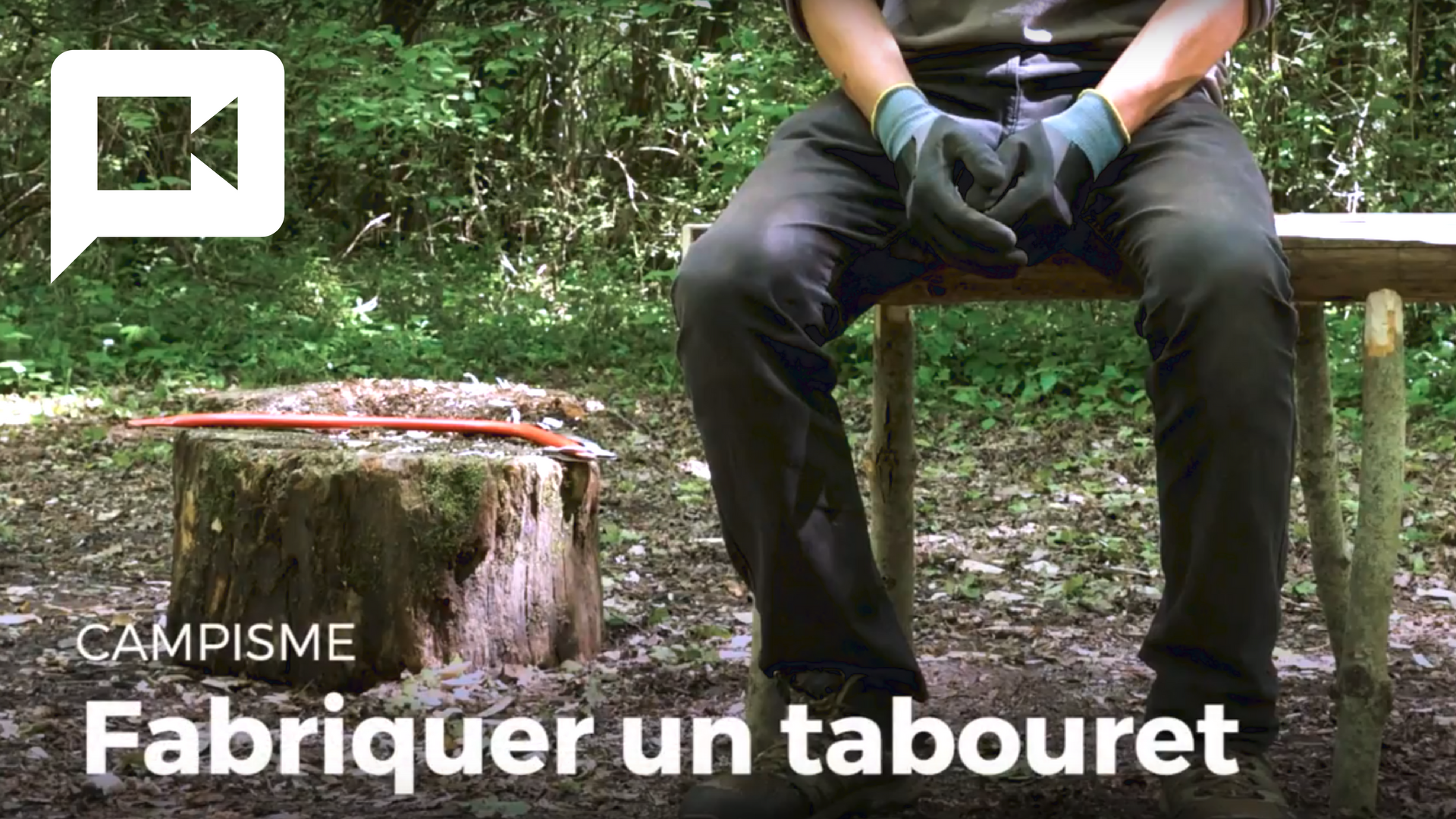 Fabriquer un tabouret en bois (froissartage)