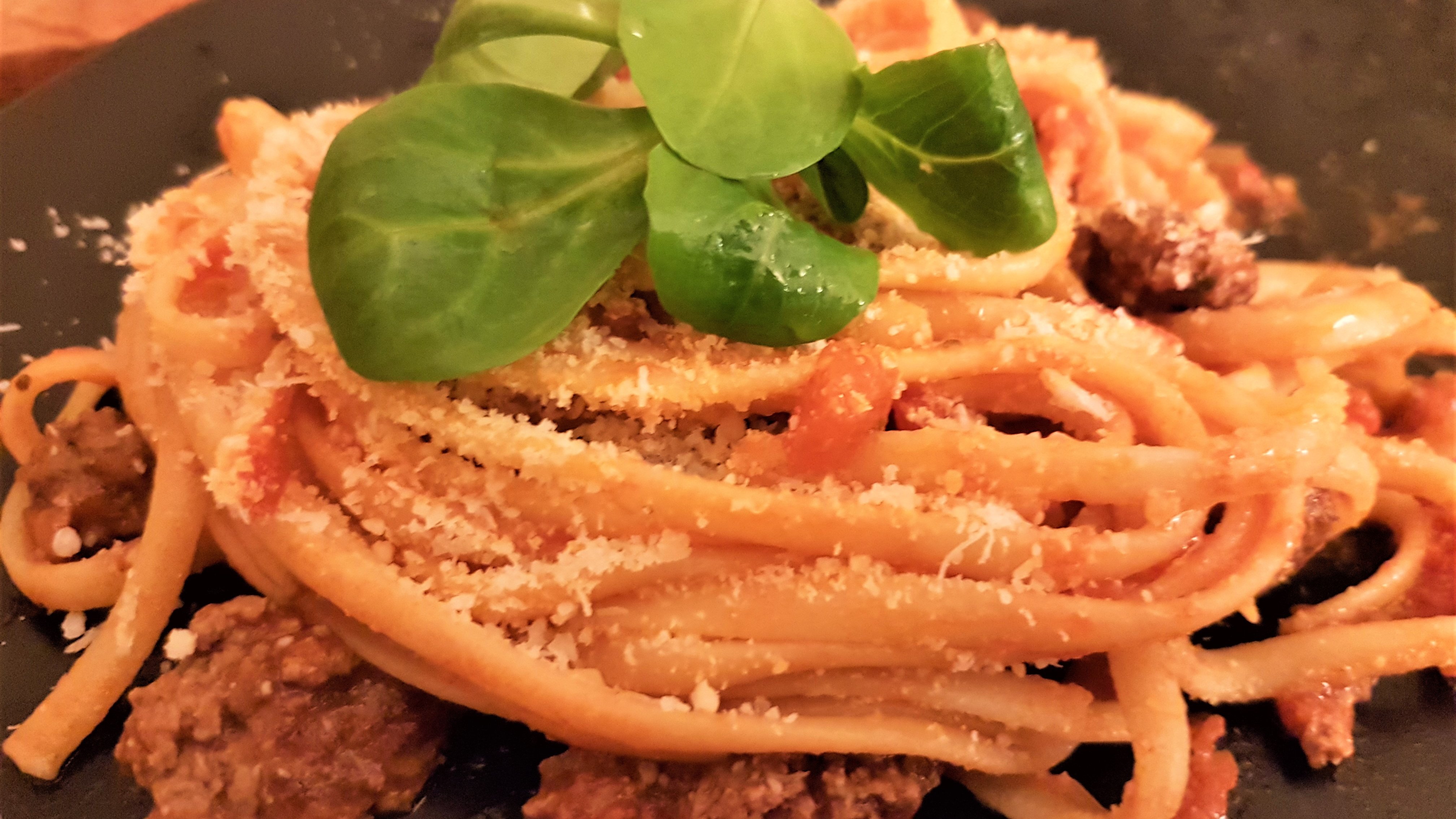 Pâtes à la bolognaise