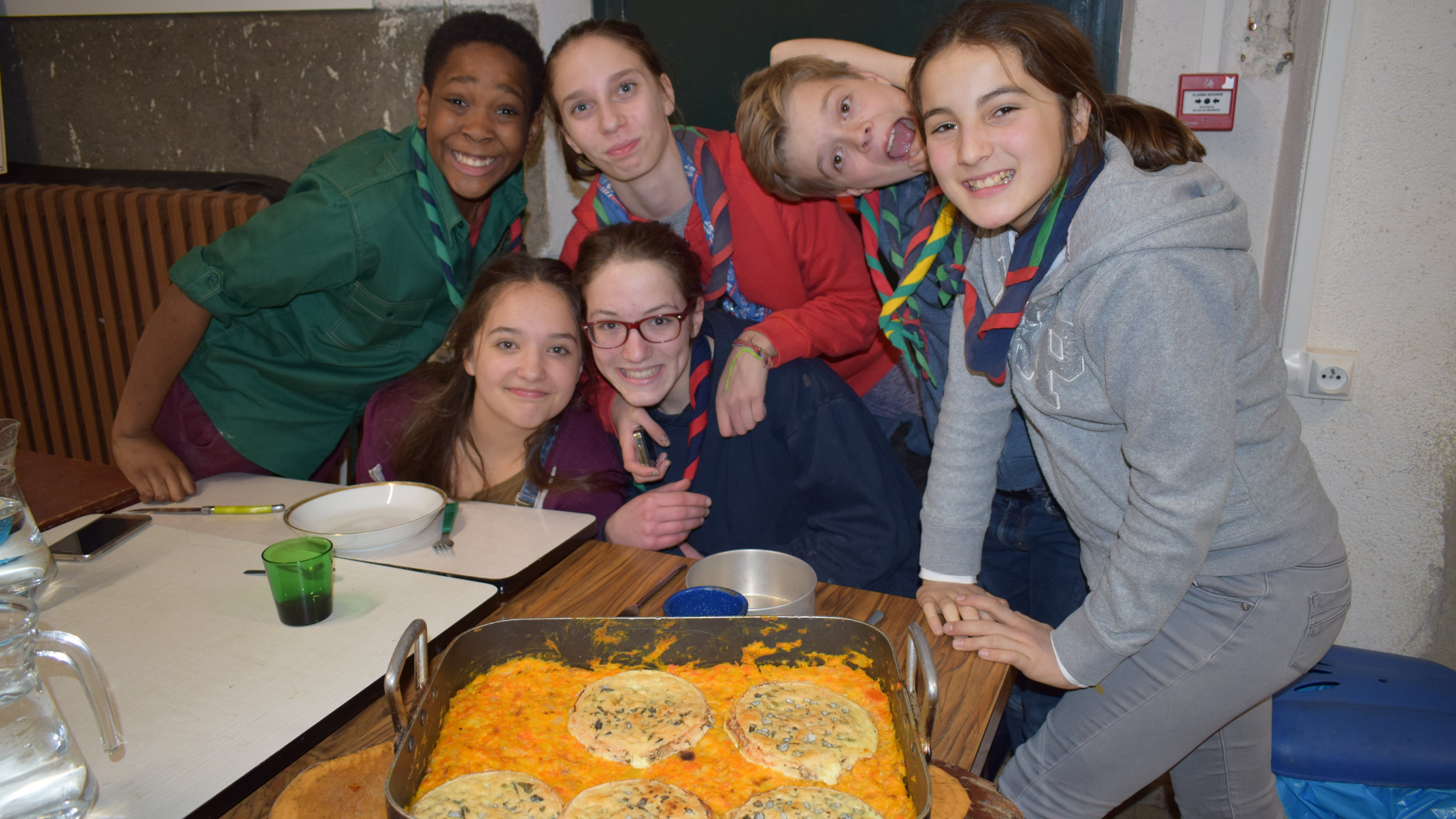 Gratin de légumes d'hiver à la fourme d'Ambert
